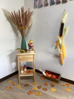 ブレッシングス(BLESSINGS)/ディスプレイも秋色に