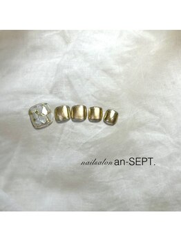 アン セプト(an-SEPT.)/定額footフルセット¥9,900
