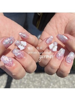 キラキララメのスカルプ♪