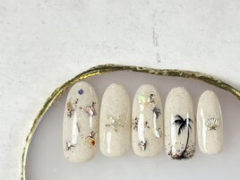 ヤシの木ネイル