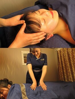 星苑 烏森店の写真/【独自手技】熟睡ヘッドスパ+全身もみほぐし70分8500円→5980円