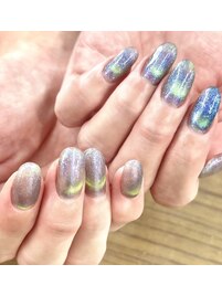 新人ネイリストマグネットネイル