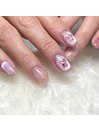 押し花ネイル