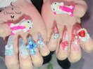 ゴテゴテネイル ギャルネイル
