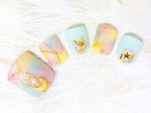 アンジェヴォーグ 名古屋本店(Angevogue)/パステルタイダイ