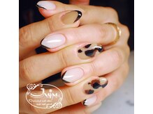 ジュジュ(Juju)/べっ甲ネイル　ちぐはぐネイル