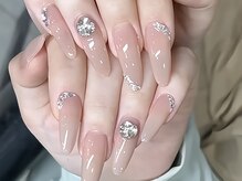 モルフォネイル(Morpho nail)/#ワンホンネイル #キラネイル