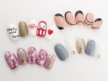 まつげアンドネイル ディアマンローズ(DIAMANT ROSE)/90分付け放題　6930円