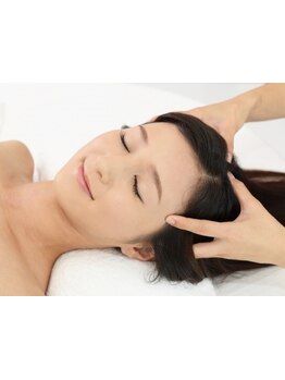 ヘッドスパで癒されたい