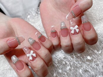 レアネイル 新宿(le'a nail)/リボンネイル