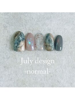 エトワールネイル 高崎筑縄町店(Etoile nail)/24年7月ノーマルハンド定額