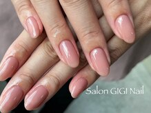 サロン ジジネイル(Salon GIGI Nail)の雰囲気（大人気のうる艶カラー　オフィスネイルにぴったり。）