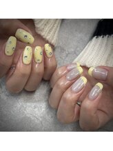 ネイルサロンファストネイルプラス 新宿店(FAST NAIL PLUS)/2025春ネイル【アシメネイル】