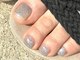 ワイミーネイル(y.mii_nail)の写真/【フットワンカラー◆5500円】ノーマルカラーはもちろん、ラメ・マグネット・フラッシュも全て同一価格！