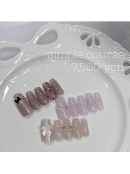 アミスネイル 渋谷店(amisnail)/simpleコース¥7,500