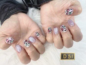 ディーゴーイチ(D51)の写真/【全メニューパラジェル使用】短い爪だからこそ映えるデザイン&カラー多数!!最新トレンド～シンプルまで♪