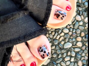 ネイルアンドアイラッシュ シヴァ(Siva)/レオパードネイル