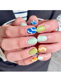 カラフルネイル