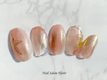 ネイルサロン フローリア(nail salon Florir)/ミラー×ニュアンス