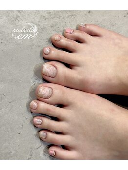 エム(em)/春♪フットネイル