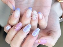 わがままキャット/春ネイル