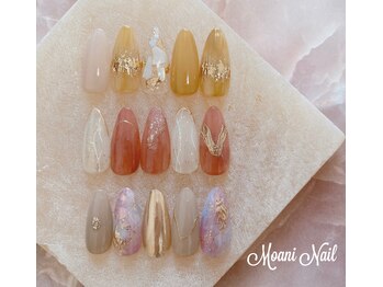 モアニネイル 岡山駅前(Moani Nail)/アート定額デザイン￥8,400