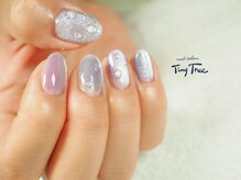 タイニーツリー(Tiny Tree)/梅雨ネイル