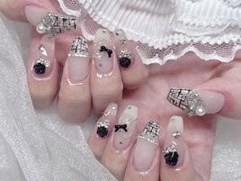 【Aina】ツイードネイル