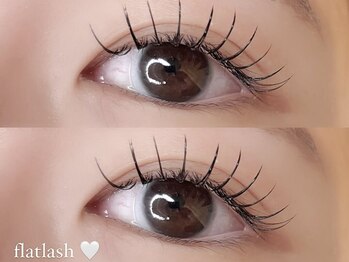 amii. 福岡博多店【まつ毛パーマ・パリジェンヌ・マツエク・LED・眉毛専門店】/フラットラッシュ[マツエク]