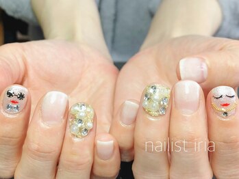 わたしのネイルとよもぎ蒸し/お顔ネイル