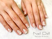 ネイルドール(Nail Doll)/オーロラフレンチ