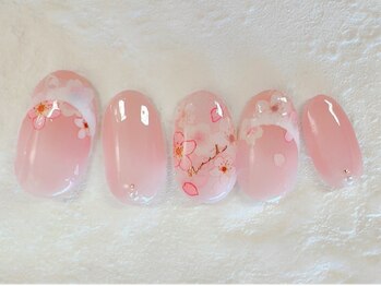 ナル バイ ネイルブレイク(Nalu by Nail Break)/桜