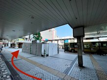 ダリア(DAHLIA)/平塚駅北口からの道順１