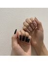 ホロ囲みネイル