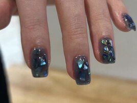 ブルー/シェルネイル