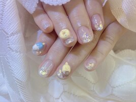 アイスクリームパーツラメグラデ