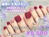 【梅雨にも負けない！期間限定クーポン】フットワンカラー／2色まで◎
