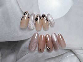 定額オフィスニュアンスネイル