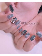 モナールアンド(MONNAL&)/GREEN大理石