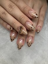 エムネイル ブランチ(Mネイル branch)/レオパード柄ネイル