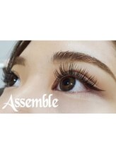 アッサンブレアイズ 亀戸店(Assemble eye's)/束感フラットラッシュ160本