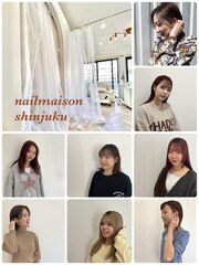 NAIL MAISON 新宿店(スタッフ一同[新宿/パラジェル/ニュアンス/フット])
