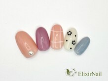 エリクサーネイル 池袋(Elixir Nail)/定額a シンプル/クーポン使用