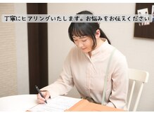 かきさか鍼灸院/ヒアリング