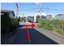 宇都宮整体院 咲/明保院への道順５(明保通りから)