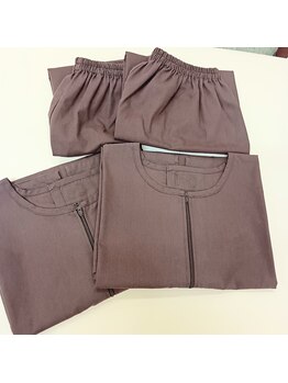 鍼灸 整体院 ひわたし/◇清潔な施術用の着替え