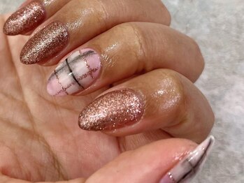 サロン ド ルア 西新井(Salon de Lua)/甘辛ミックス、チェック柄