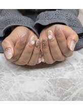 イーム(eam)/クリスマスネイル &nbsp;&nbsp;担当：Rina