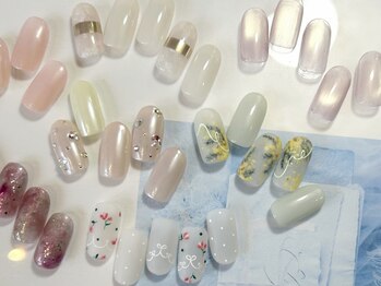 サンクリュクス 名駅店(CINQ LUXE)の写真/《名駅すぐ》期待を裏切らない仕上がり。繊細なデザイン×満足度◎【アート付放題：4本¥8800/10本¥11000】