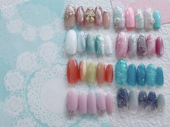 アイズモア 国立店(Eye's More)の写真/料金分かりやすい定額制♪国立高評価サロン！パラジェル/フィルイン対応！オフィスにも馴染む上品ネイル♪
